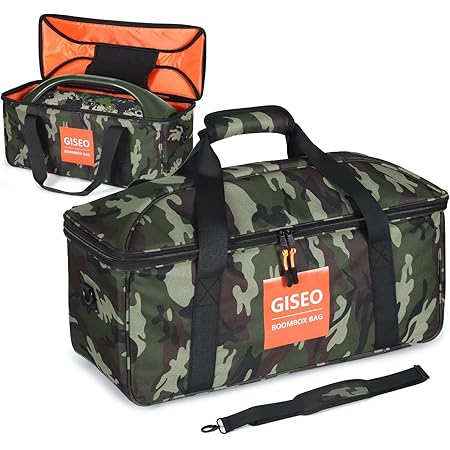 Lautsprechertasche Robuste Lautsprechertasche Tragetasche Kompatibel mit JBL Boombox Serie, Tragbare Lautsprechertasche für Boombox Boombox 2 Boombox 3 (Tarnung)